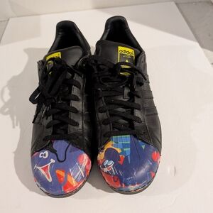 Adidas Pharrell Williams Superstar Supershell Men's Black Sneakers US Size 13